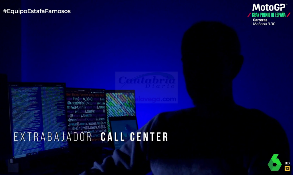 Equipo de Investigación, de La Sexta, dedicó un programa a la "Estafa de los famosos", y entrevistaron a extrabajadores de un "call center"