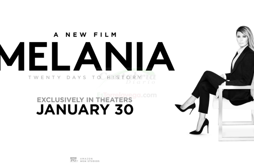 Anuncio del documental "MELANIA", acompañado por una millonaria campaña de publicidad que no ha evitado que las salas de cine estén vacías