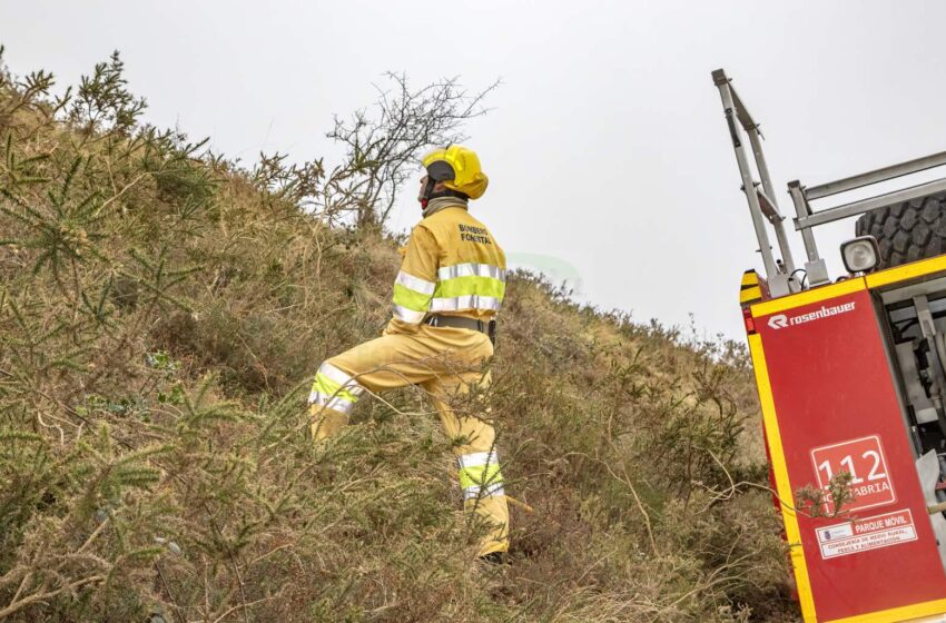  Cantabria activa el nivel 2 del operativo contra incendios forestales ante el aumento de las temperaturas