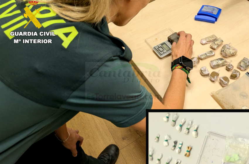  La Guardia Civil realiza varias incautaciones de droga en Laredo