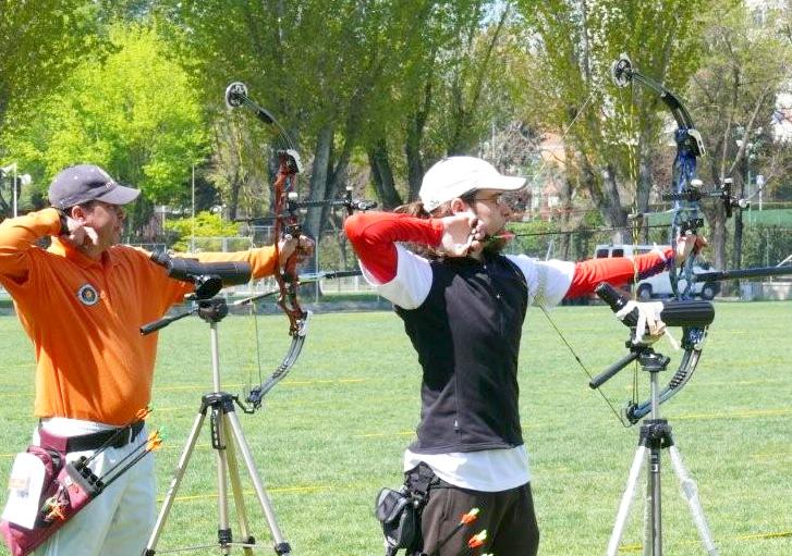 El arquero cántabro Carlos Andecochea, medalla de plata en el Gran Premio de España Villa de Madrid de Tiro con Arco