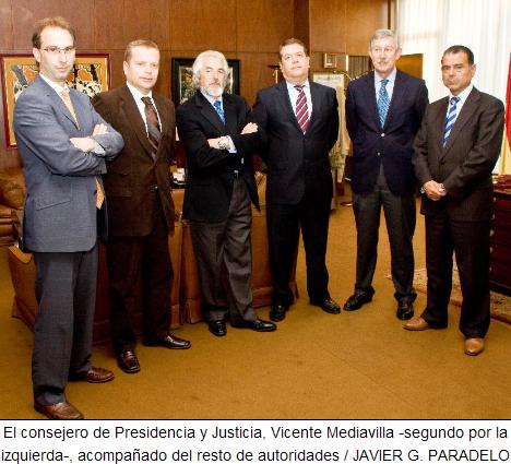  Mediavilla destaca que las obras del Palacio de Justicia de Torrelavega se desarrollan “según los plazos previstos”