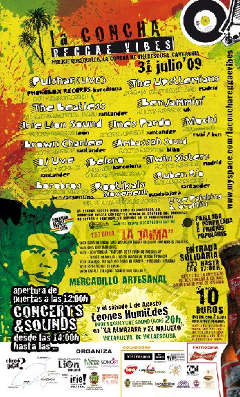 Festival de música «reggae» en La Concha de Villaescusa