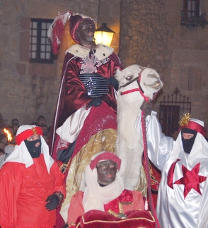 La fotografía de Marta Gutiérrez muestra la Cabalgata de Reyes del año pasado