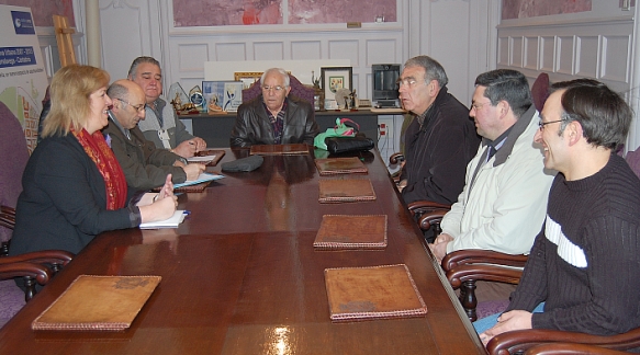 Reunión de la alcaldesa y la asociación de vecinos