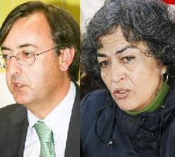 Pedro García Carmona (PRC) y Esther García (ACPT)