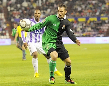 Xisco en ataque /Foto: realracingclub.es