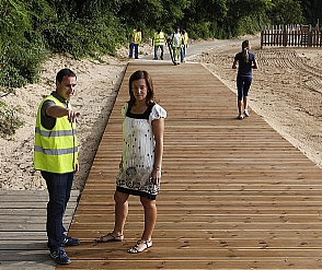La mejora del carril bici de Los Peligros estará finalizada en septiembre