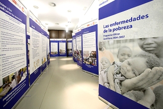 Exposición sobre las enfermedades de la pobreza