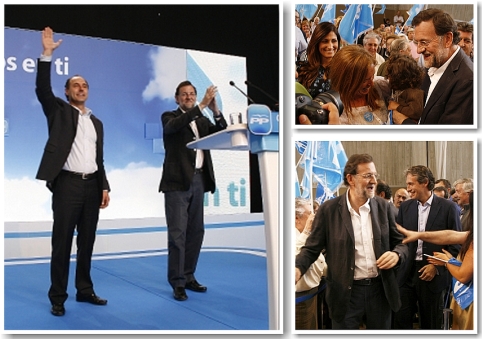 Rajoy afirma que el PSOE cántabro se ha ‘liquidado a sí mismo’ como alternativa política