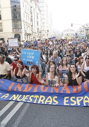 El movimiento 15-M retoma el ritmo