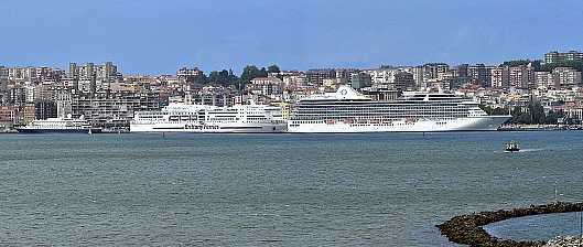 Ferry llegando a Santander / Foto: Ayto. Santander