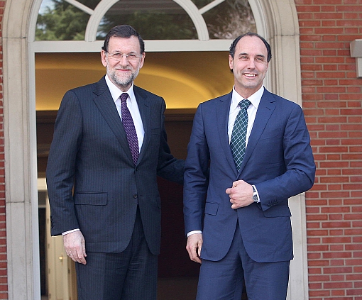 Mariano Rajoy e Ignacio Diego