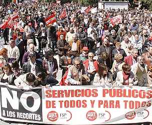 La Plataforma por lo Público llama a participar en la manifestación del aniversario del 15M