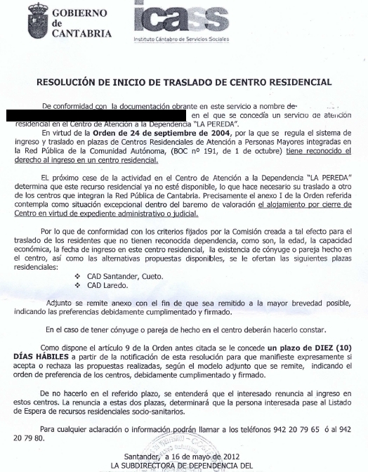 Convocan una nueva concentración contra el cierre de La Pereda