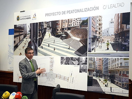 La peatonalización de la calle Lealtad cuenta con un presupuesto de casi dos millones de euros