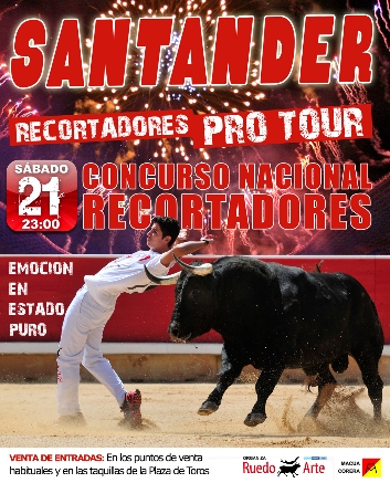 La Plaza de Toros acoge el Concurso Nacional de Recortadores