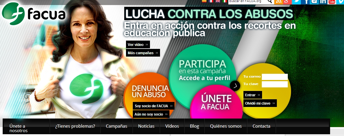 El Gobierno amenaza con ilegalizar la asociación de consumidores Facua por criticar los recortes