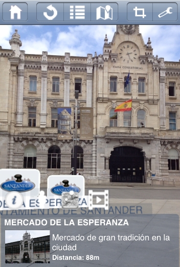 Ya está disponible la aplicación de realidad aumentada ‘SmartSantanderRA’