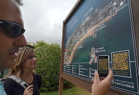 Más de 1.000 personas se han descargado el mapa turístico de Santander en su Smartphone