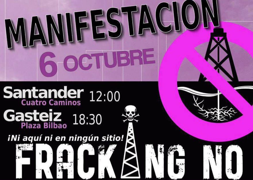 Convocada una manifestación contra el ‘fracking’