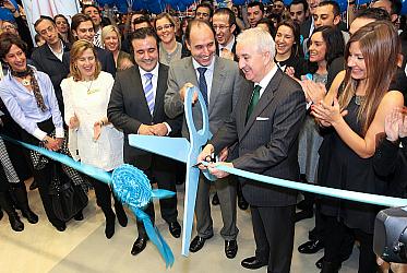 Diego asiste a la inauguración de la primera tienda de Primark en Cantabria