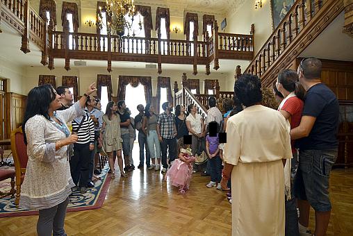 Éxito del primer fin de semana de visitas guiadas al Palacio de la Magdalena