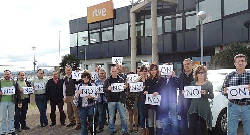 La plantilla de RTVE Cantabria inicia movilizaciones en contra de la “indigna” propuesta de convenio presentada por la empresa