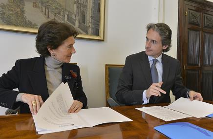 Renovado el convenio con la Fundación Albéniz