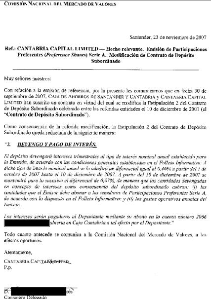 Caja Cantabria presuntamente habría deducido como gastos los intereses de un auto préstamo de su filial en las Islas Caimán