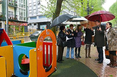 El ayuntamiento ampliará el parque infantil de la Alameda de Oviedo