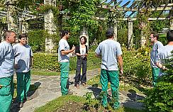 Jóvenes desempleados se forman como técnicos en jardinería y restauración del paisaje