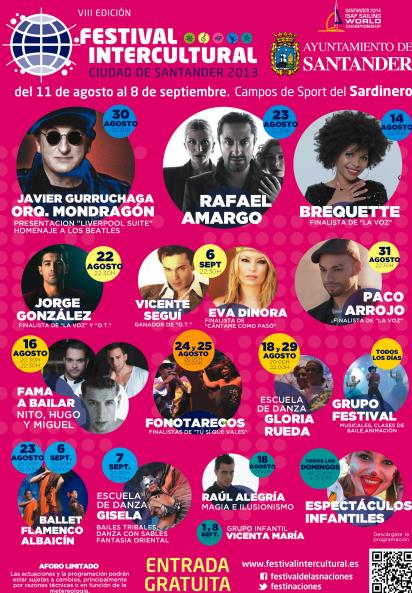Siguen las actividades del Festival Intercultural de Santander