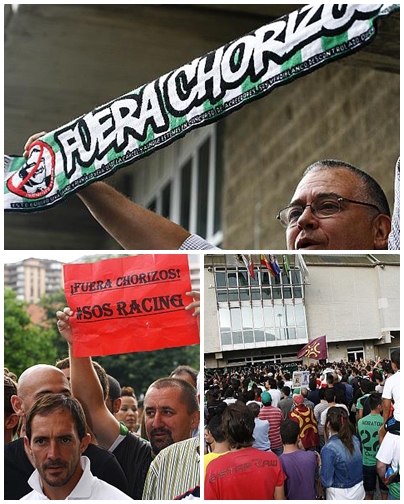 Miles de personas gritan "¡Fuera chorizos del Sardinero!"