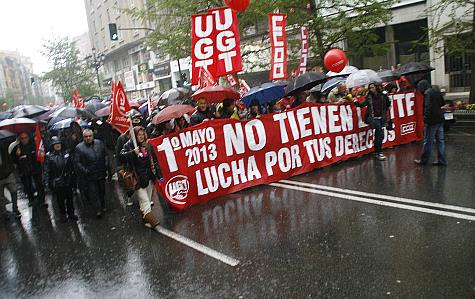 Manifestación por el empleo (archivo)