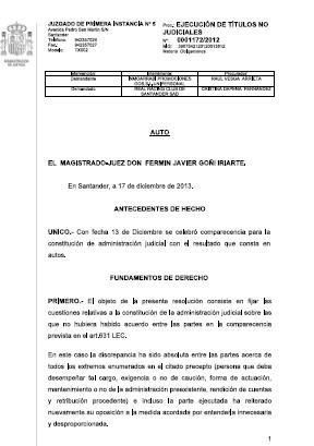  El juzgado nombra administrador judicial en el Racing pero el consejo se mantiene
