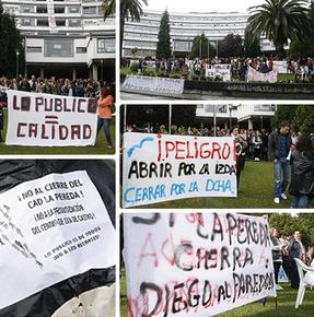 (Archivo) Imágenes de protestas por el cierre de La Pereda