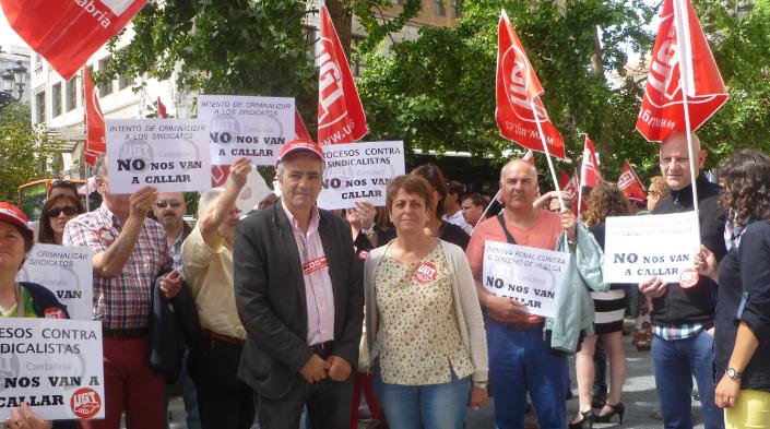  UGT y CCOO inician sus movilizaciones contra la persecución al derecho de huelga y a la libertad sindical