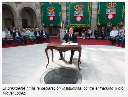 Cantabria se planta contra el 'fracking' 