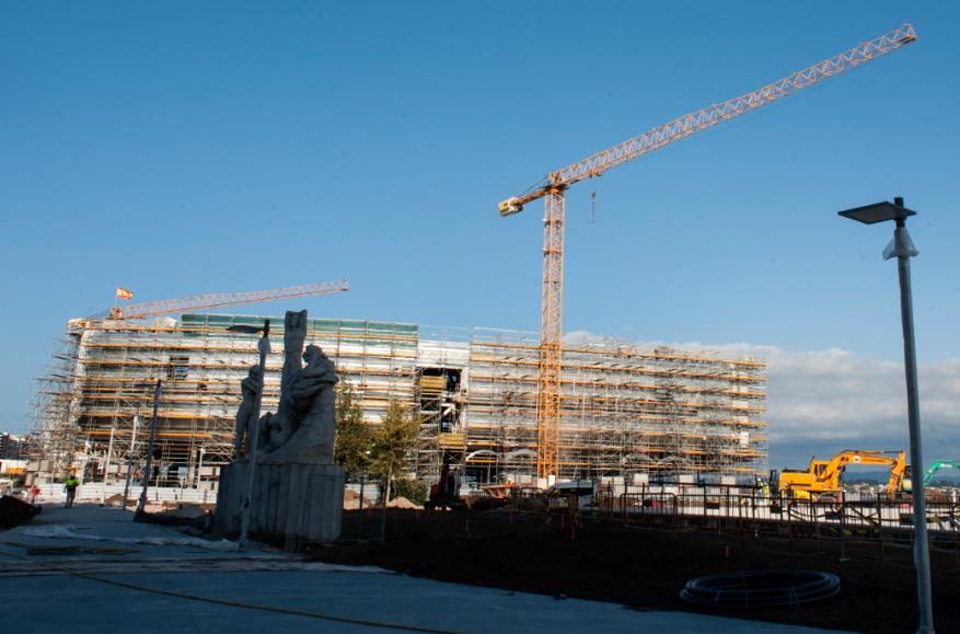 Obras del Centro Botín / Foto: Joaquín Gómez Sastre