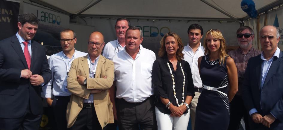 El Salón Náutico de Cantabria inaugura su espacio “Laredo, destino náutico” en el Mundial de Vela