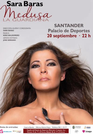 Sara Baras actuará este sábado en Santander