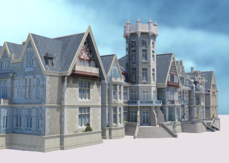  El Palacio de la Magdalena en 3D, protagonista hoy en el congreso internacional ‘Cyberworlds’