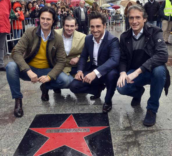 Bustamante inaugura el paseo de la fama de Tetúan