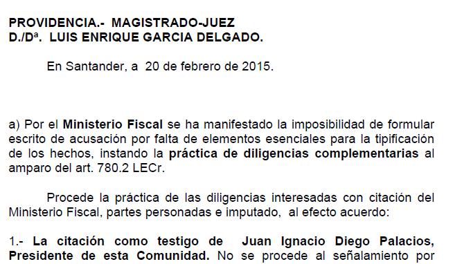  El juez cita a declarar a Ignacio Diego como testigo por las protestas en la Universidad