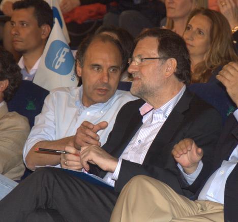 Ignacio Diego y Mariano Rajoy (Archivo)