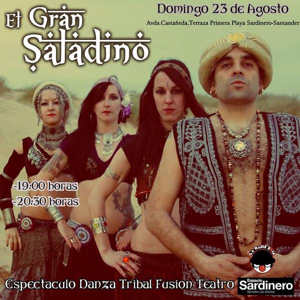  El Sardinero acogerá el espectáculo de danza fusión «El gran Saladino»