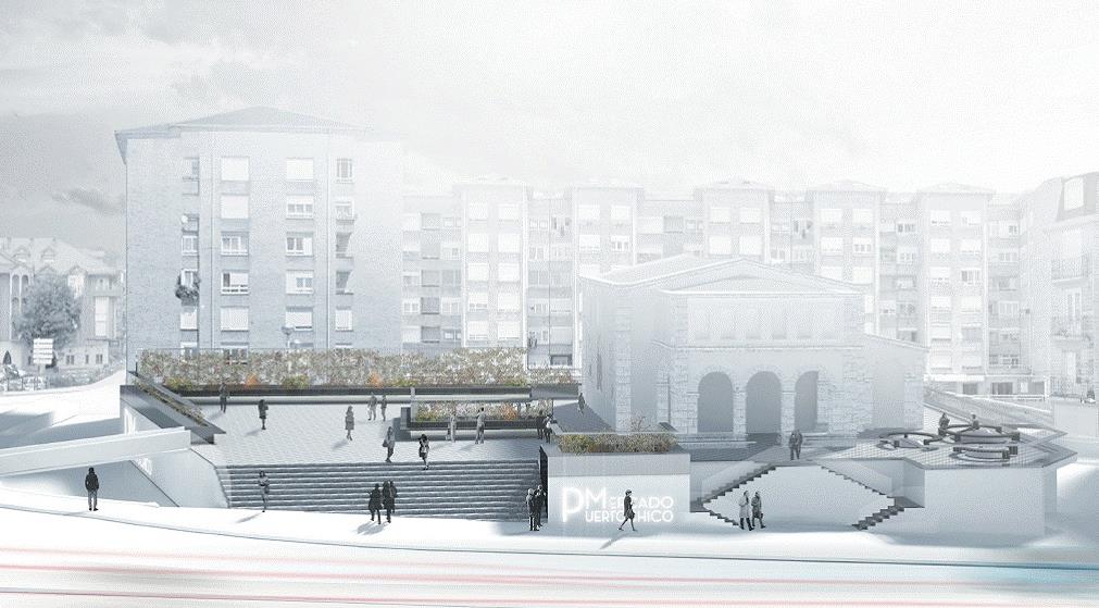  Se propone remodelar la plaza del Mercado de Puertochico por 310.000 euros