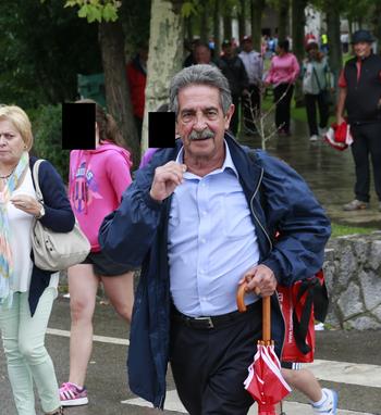 Revilla pide a la Bien Aparecida salud para desarrollar su trabajo con intensidad