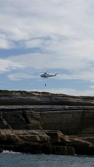  Rescatada una irlandesa perdida en la isla de Santa Marina